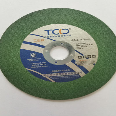 115mm 1.6mm Inox Scherp het Roestvrije staalschuurmiddel van het Schijf Scherpend Wiel