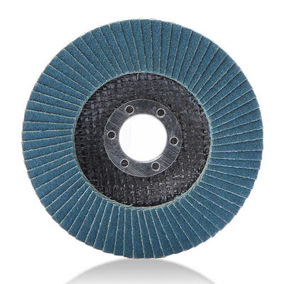 kwaliteit  Carbon Steel Aluminium Oxide Flap Disc Zirconia T29 Sheet Metal fabriek