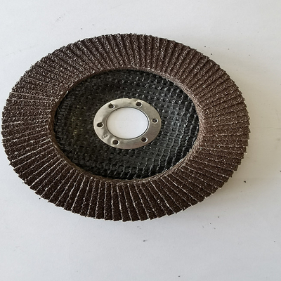 T27 AO het Roestvrije staal van het de Schijfwiel van de Aluminiumoxideklep voor Hoge snelheid het Schuren